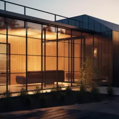 Nowoczesny wiatrołap zewnętrzny - Efektywny sposób na ochronę przed wiatrem