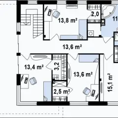 Projekt domu rysunek - Rzuty i planowanie