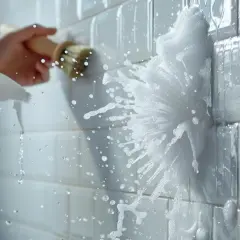 Czym myć płytki pod prysznicem? 