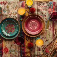 Boho dekoracja stołu: 9 pomysłów na przyjęcie w stylu boho