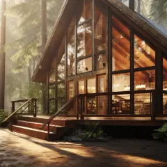 Projekty domów z drewna - Koncepcje i inspiracje