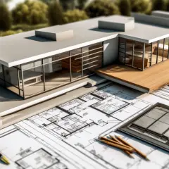 Projekt domu parter - Nowoczesne projekty i rysunki