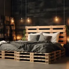 Łóżko z palet: Ekologiczne i stylowe rozwiązanie
