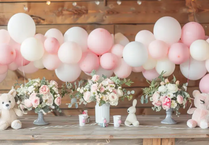 Baby shower: Najlepsze pomysły na dekoracje przyjęcia