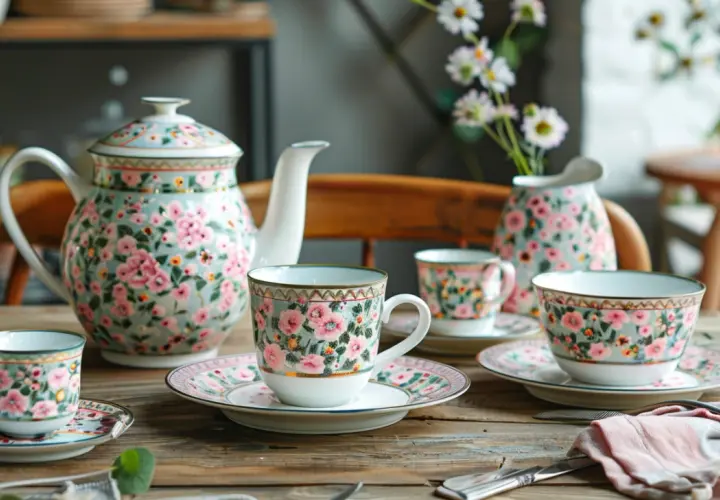 Porcelana Ćmielów z lat 50. i 70.: Charakterystyka