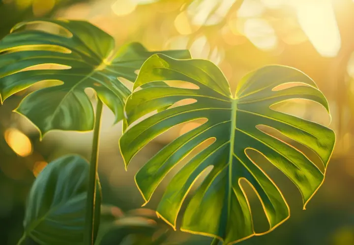 Monstera: Jak pielęgnować tropikalne liście?