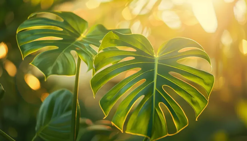 Monstera: Jak pielęgnować tropikalne liście?