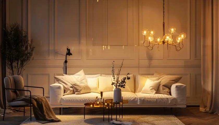 Oświetlenie salonu: 15 inspirujących aranżacji